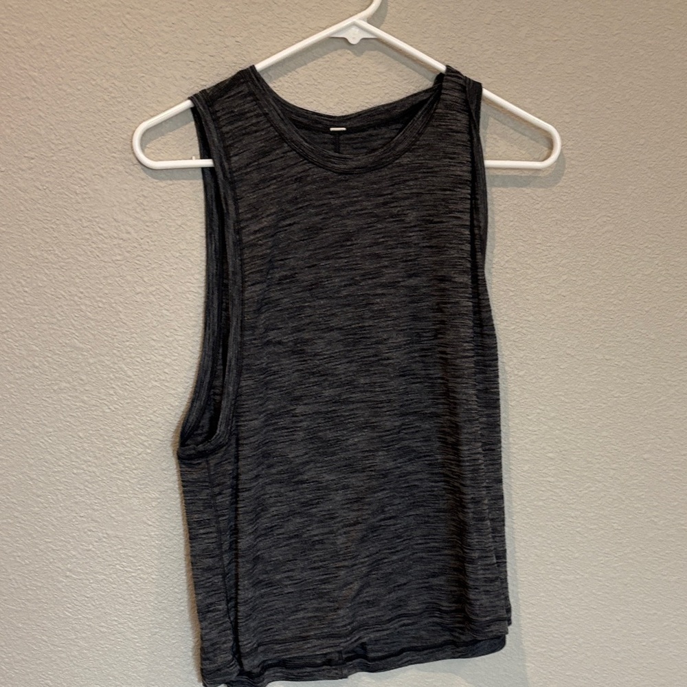 lululemon athletica Black Muscle Tee
